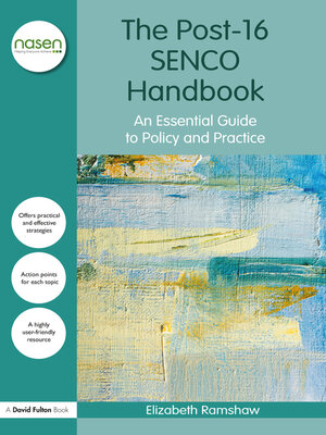 cover image of The Post-16 SENCO Handbook